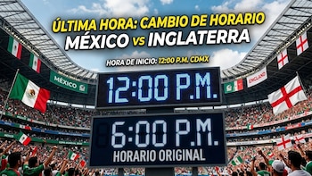 Confirmado: partido México vs Inglaterra cambia de horario y así quedarán las modificaciones