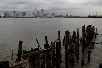 El avance del mar y la erosión de humedales ponen en jaque la supervivencia de Nueva Orleans, advierten científicos (REUTERS/Shannon Stapleton)