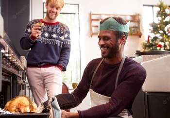 Cena de Navidad LGBT (Foto: