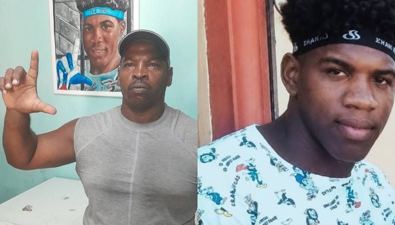 Wilber Aguilar Bravo denunció que acumula 108 días sin saber de su hijo Walnier Luis Aguilar Rivera, preso político del 11J.(Cortesía: Redes sociales)