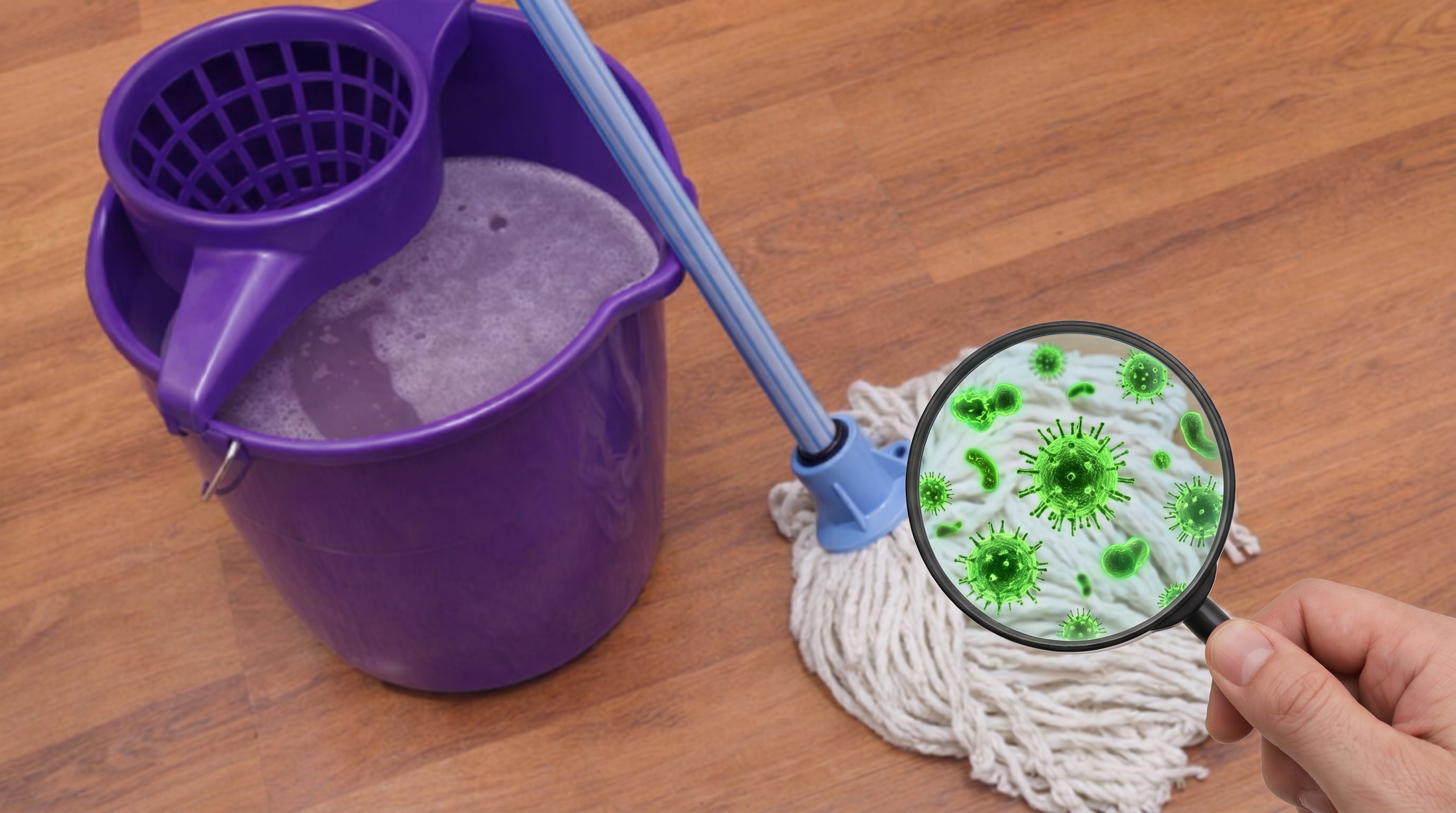 Cambiar el agua de trapeado entre cuartos es un paso clave para no contaminar las áreas del hogar. (Imagen Ilustrativa Infobae)