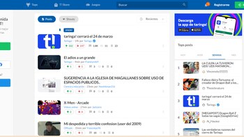 Adiós a Taringa!, la primera