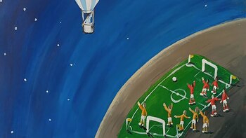 De pintar jarras de pingüinos