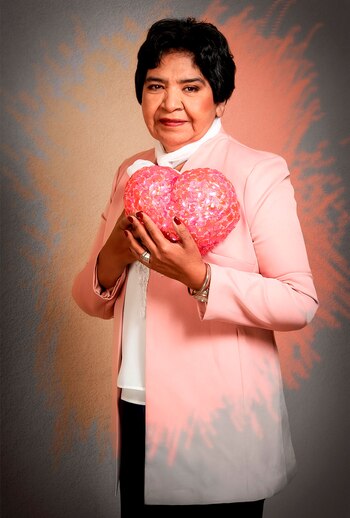 Margarita Barrientos y su imagen