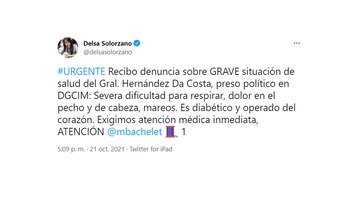 El mensaje de Delsa Solórzano