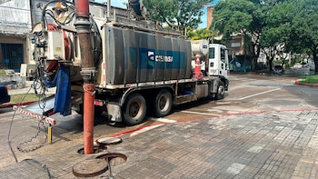 La reparación de las cañerías