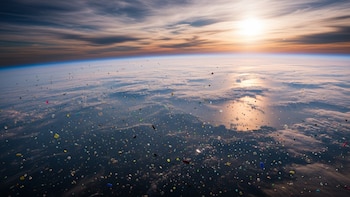 Microplásticos en el aire mundial