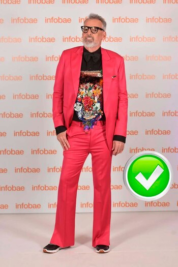 Según describió el diseñador, eligió