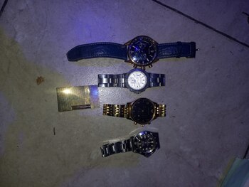 Los relojes secuestrados tras el