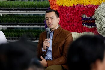 Daniel Noboa compartió un mensaje