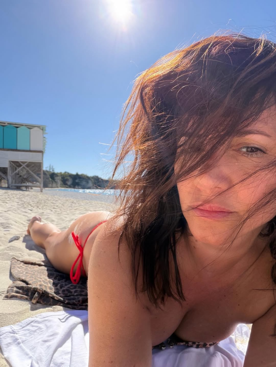 Griselda Siciliani sigue disfrutando de su viaje por Italia (Instagram)