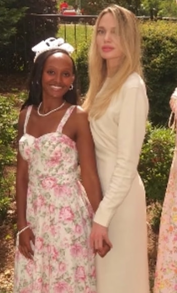 Zahara Jolie le agradeció a Angelina por hacerla la mujer que es hoy. (Instagram)