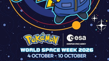 La Agencia Espacial Europea y Pokémon se unen para inspirar a los jóvenes "a soñar a lo grande, explorar y experimentar"