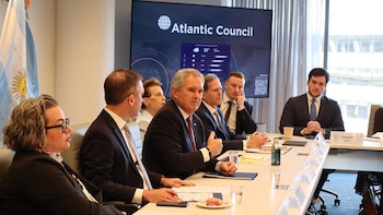 Quirno se reunión con Landau