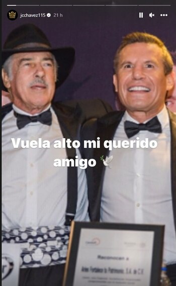 El "César del boxeo" dedicó