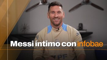 Messi, a solas con Infobae: