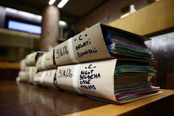 Los archivos de los acusados