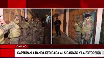 Operativo en el Callao.