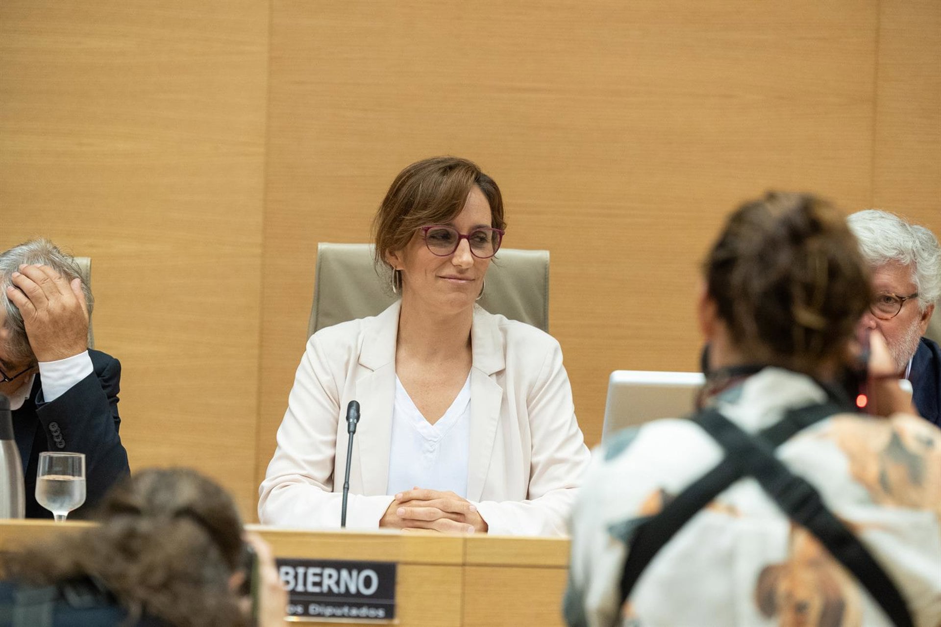 27/08/2026 La ministra de Sanidad, Mónica García, comparece a petición propia ante la Comisión de Sanidad, en el Congreso de los Diputados, a 27 de agosto de 2026, en Madrid (España).
POLITICA
Jesús Hellín - Europa Press