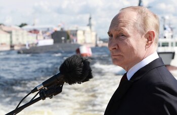 Putin viajó a San Petersburgo