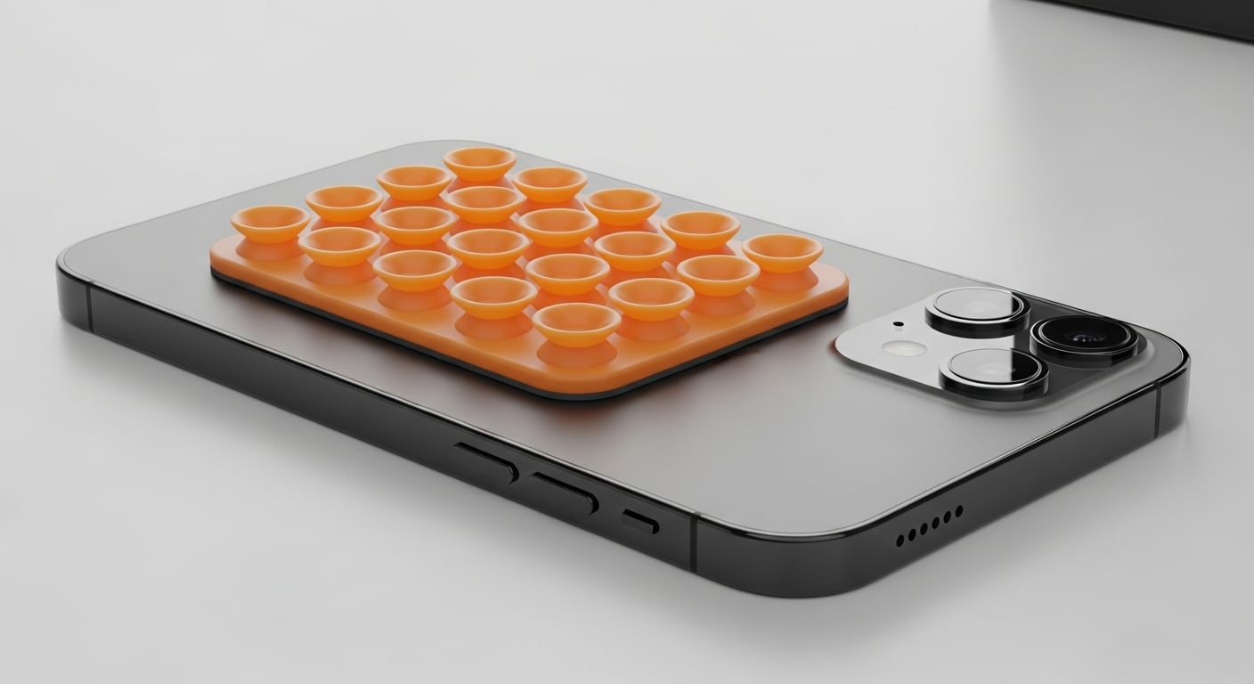 El accesorio de ventosas permite adherir el iPhone o móvil a espejos, ventanas y superficies lisas para capturar contenido de calidad sin trípode. (Imagen Ilustrativa Infobae)