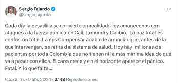 A través de redes sociales