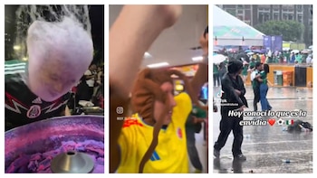 Los videos más divertidos de la afición tras el partido de México-Chequia: del hombre cabeza de algodón a la escena de amor más envidiable