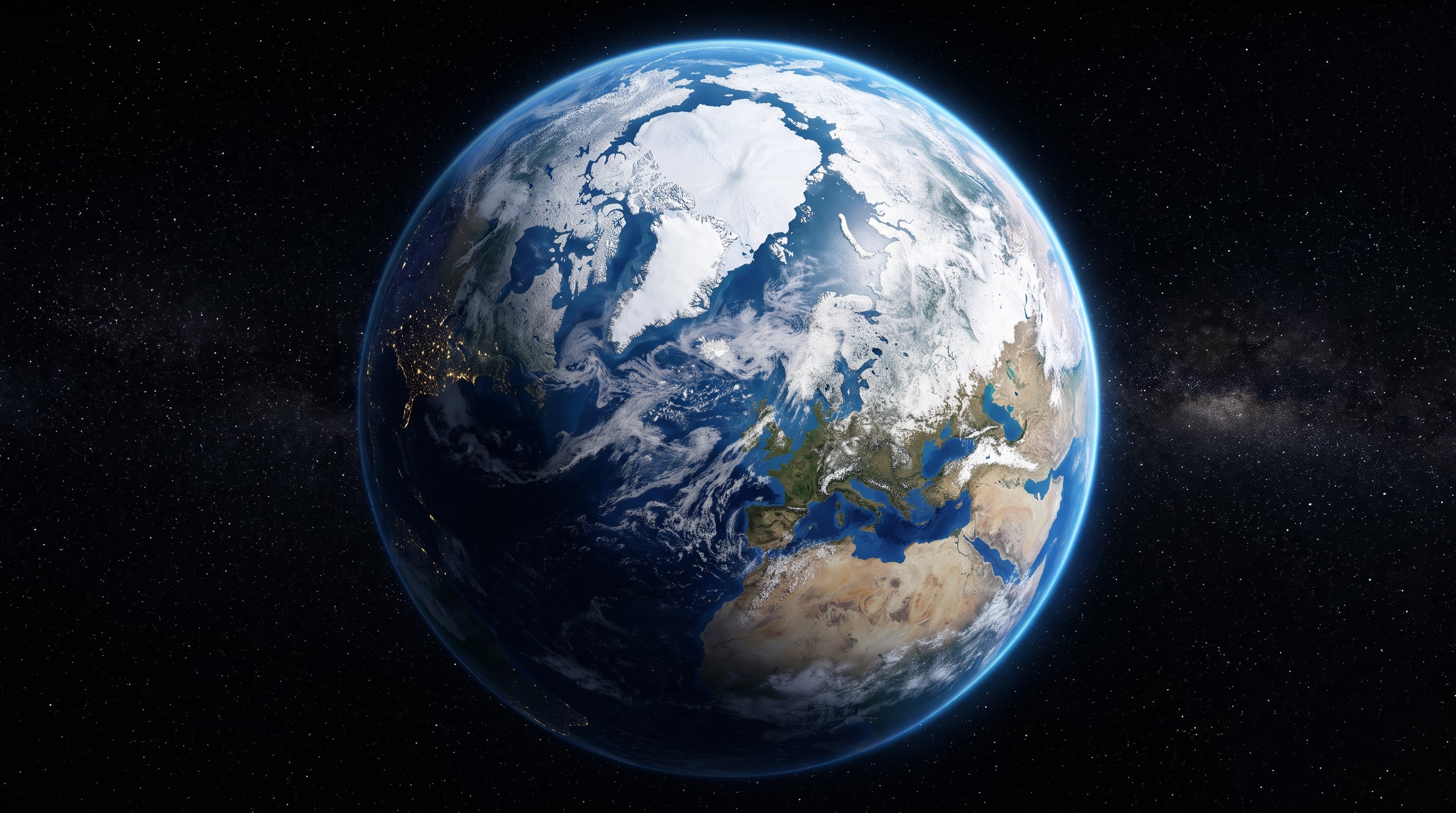 Un estudio satelital determinó que el cambio climático modifica la forma de la Tierra sólida con una elevación en los polos y un hundimiento en la región ecuatorial. (Imagen Ilustrativa Infobae)