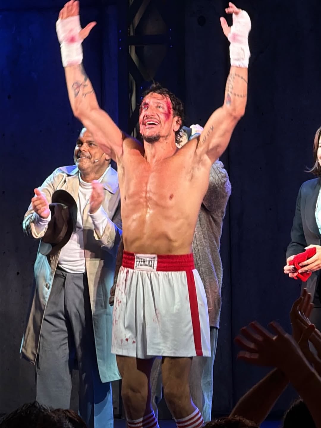 Nico Vázquez cumplió el sueño de su infancia: interpretó a Rocky en el teatro