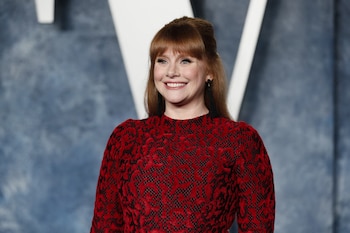 Bryce Dallas Howard arrives at