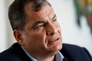 El expresidente de Ecuador Rafael