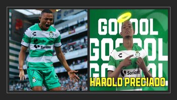 Hárold Preciado convierte de penal