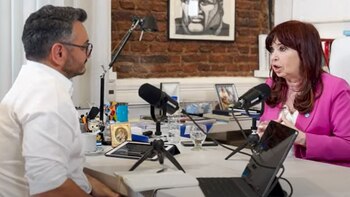 La expresidenta Cristina Kirchner