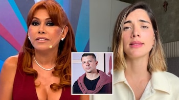 Magaly Medina apoya a Korina Rivadeneira tras ruptura con Mario Hart y cuestiona la falta de apoyo. Magaly TV La Firme/ IG