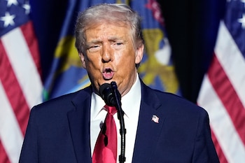 El presidente estadounidense Donald Trump