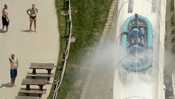 El tobogán se usaba con