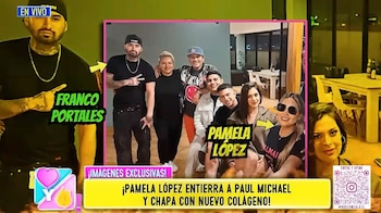 Pamela López y Franco Portales: captan discusión durante su cita y luego terminan a los besos. Captura: Amor y fuego.