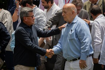 El jefe de la delegación