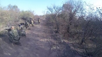 El comodoro Fernández comenta que