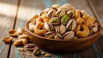 Pistachos o castañas de cajú: