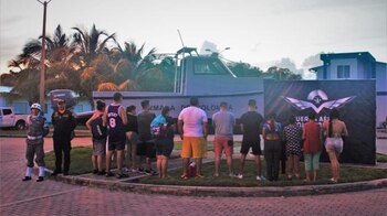 Los 19 migrantes venezolanos rescatados