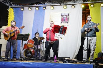 Durante la vigilia de San