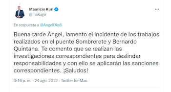 El gobernador de Querétaro aseguró