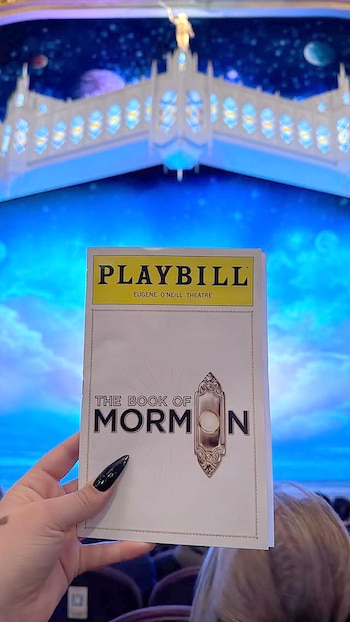 La pareja realizó una parada