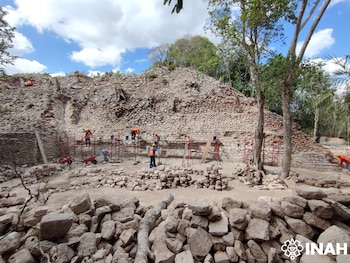 Diferentes zonas arqueológicas de Yucatán