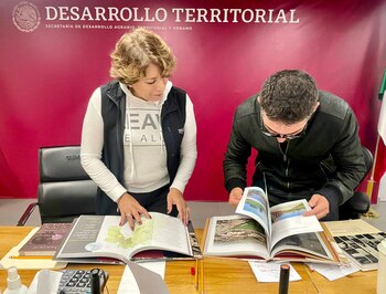 Delfina Gómez se reunió con