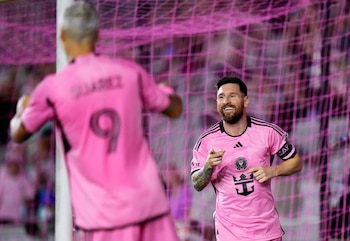 Lionel Messi marcó tres goles