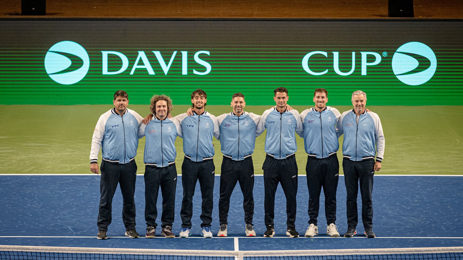 La Selección Argentina de Tenis ya tiene definidos a sus protagonistas para la serie de Copa Davis ante Corea del Sur en Busan (Crédito: Prensa AAT)