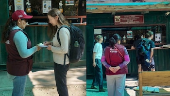 Ciudadana ugandesa es intervenida por guiar a turistas sin autorización en la ruta Intihuatana–Hidroeléctrica hacia Machu Picchu