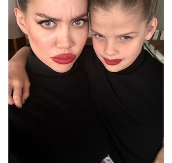 Wanda Nara y su hija